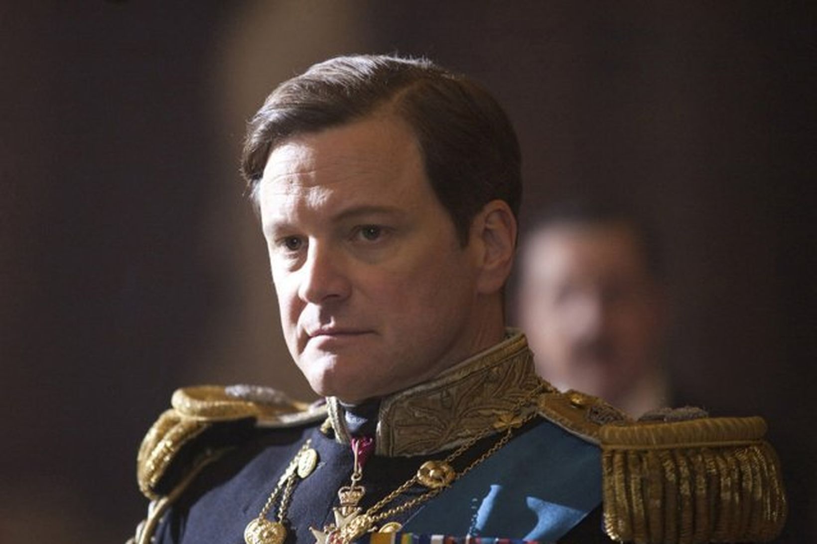 Colin Firth sem Georg VI í Ræðu konungs, The King's …