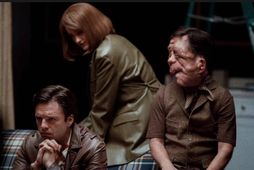 Sebastian Stan, Renate Reinsve og Adam Pearson í A Different Man.