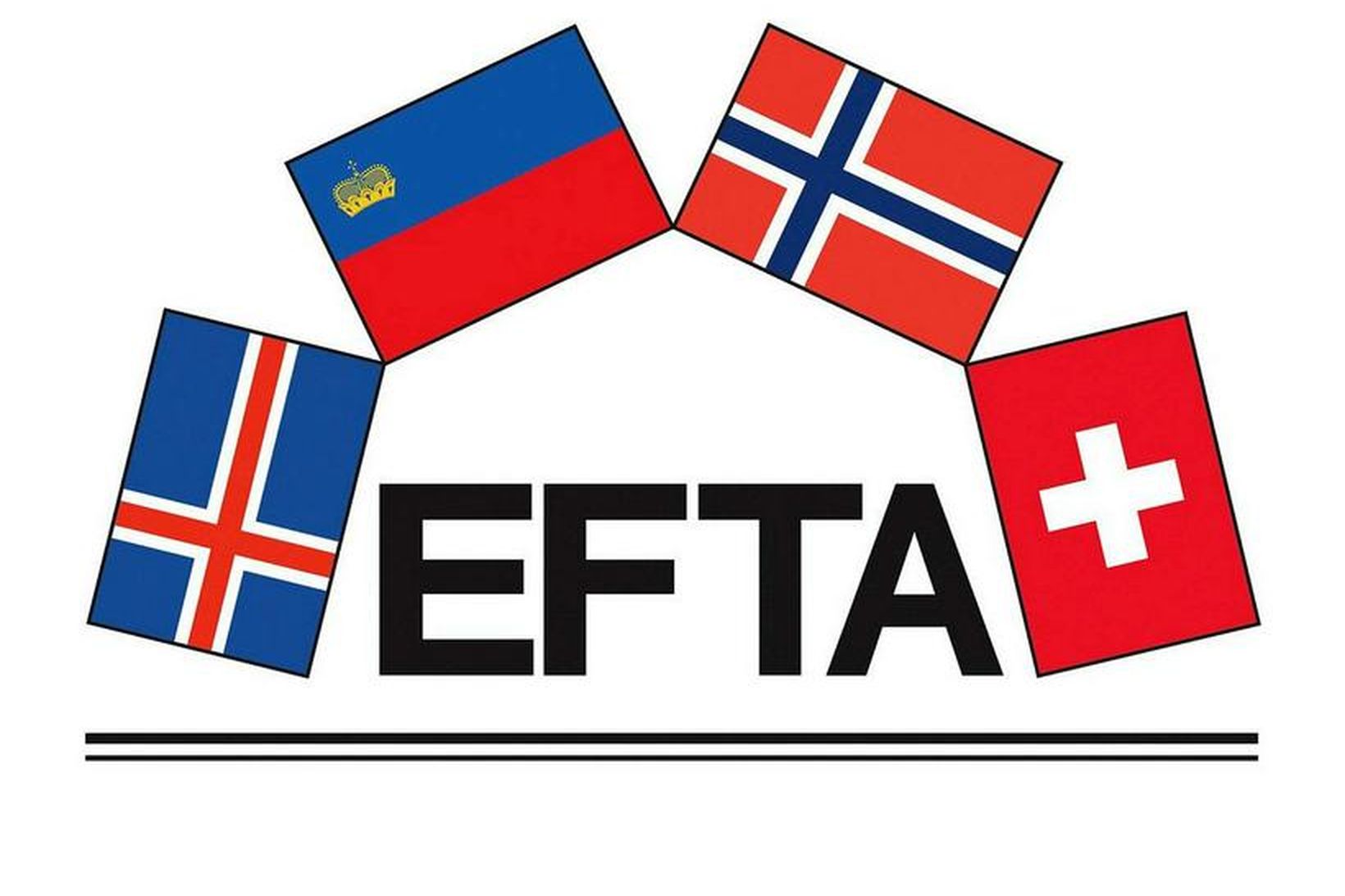 Fríverslunarsamtök Evrópu, EFTA, voru stofnuð árið 1960.
