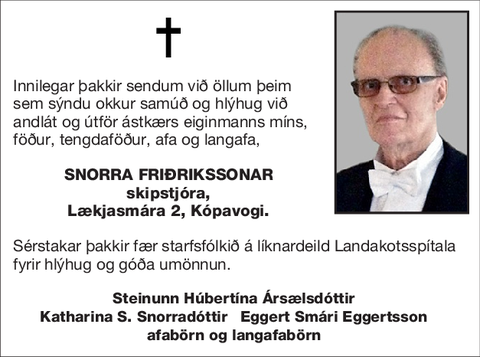 Snorra Friðrikssonar