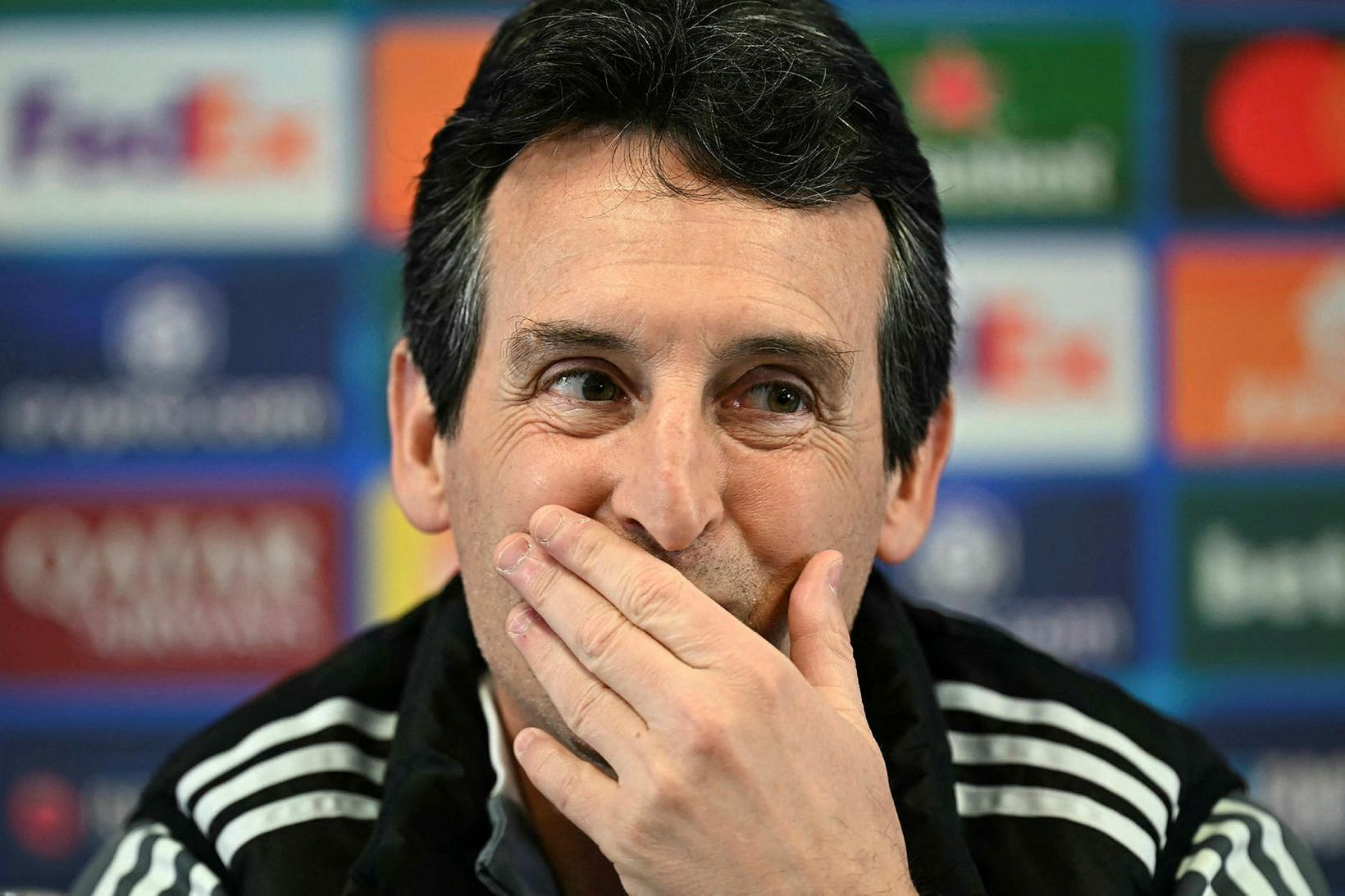 Unai Emery, knattspyrnustjóri Aston Villa.