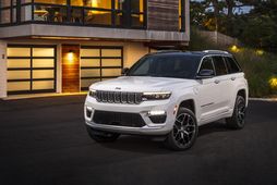 Grand Cherokee þykir mikill glæsikerra og er núna grænni en nokkru sinni fyrr.