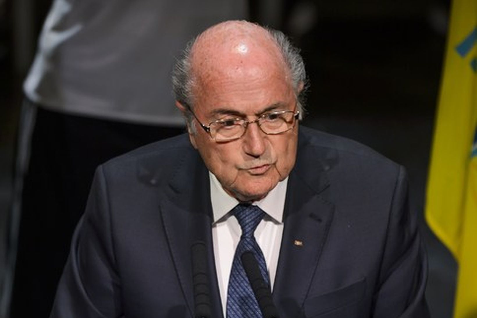 Sepp Blatter, forseti FIFA. Sambandið hefur legið undir þungum ásökunum …