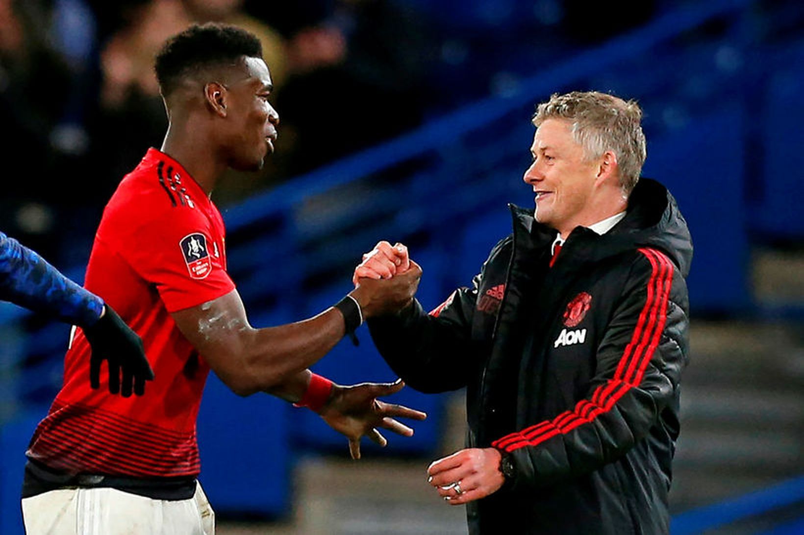 Paul Pogba hrósaði knattspyrnustjóra sínum Ole Gunnar Solskjær í viðtali …