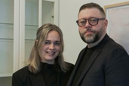 Birna María G. Baarregaard og Burkni J. Óskarsson.