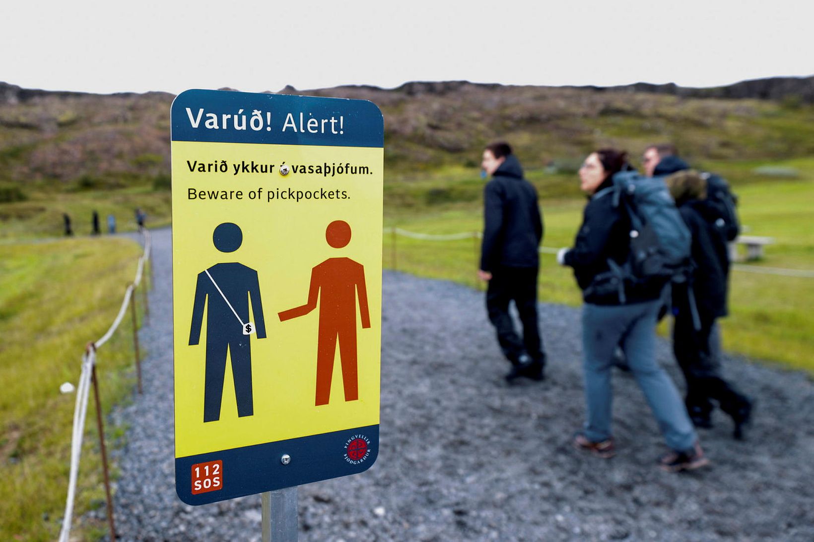 Vasaþjófnaðarbylgjan sem reið yfir Þingvelli í vor er yfirstaðin.