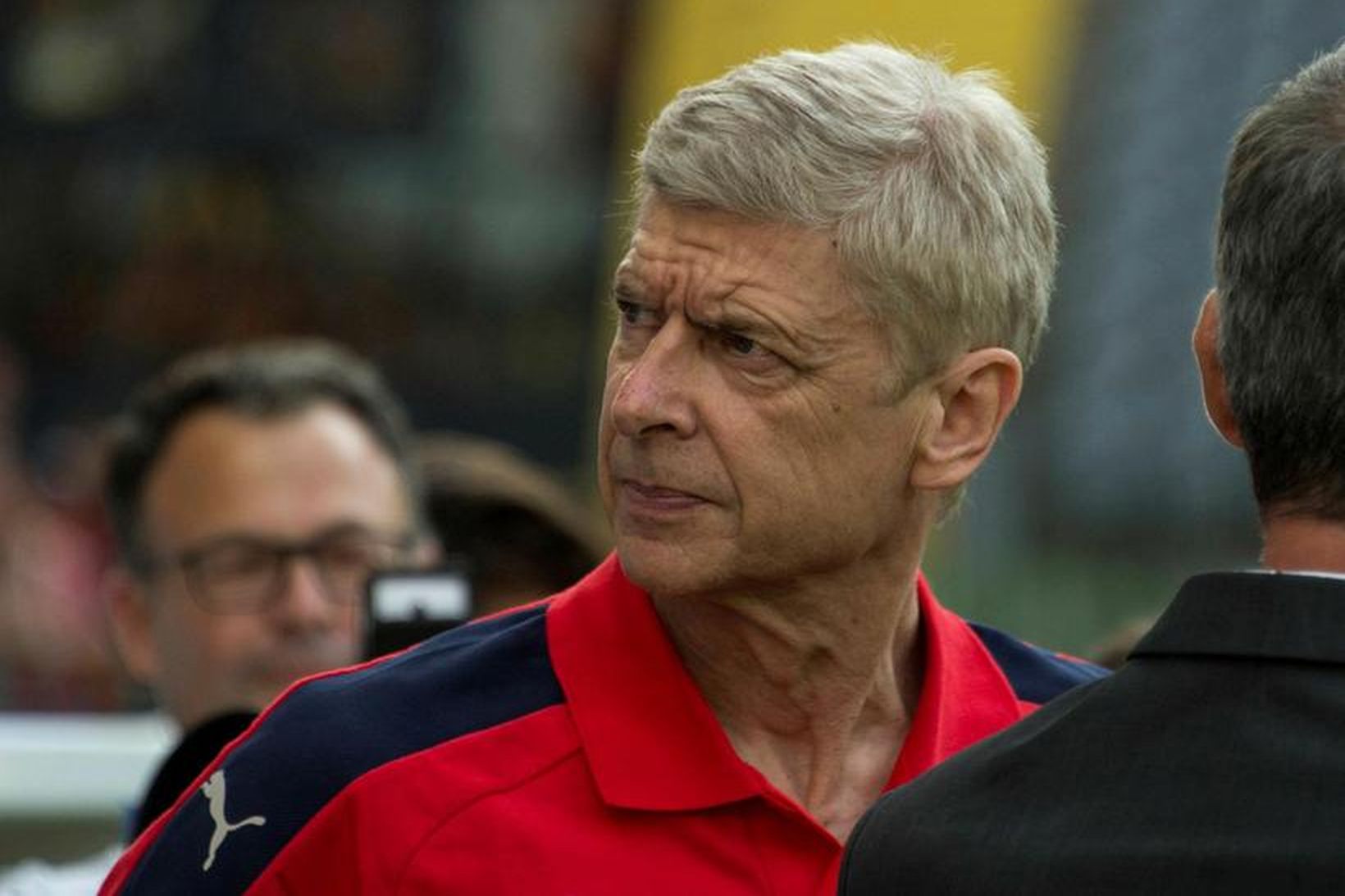 Arsene Wenger knattspyrnustjóri Arsenal.