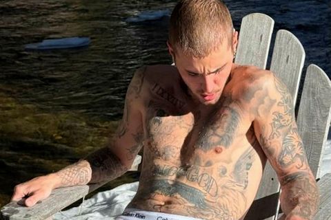 Justin Bieber nýtur lífsins á Íslandi um þessar mundir.