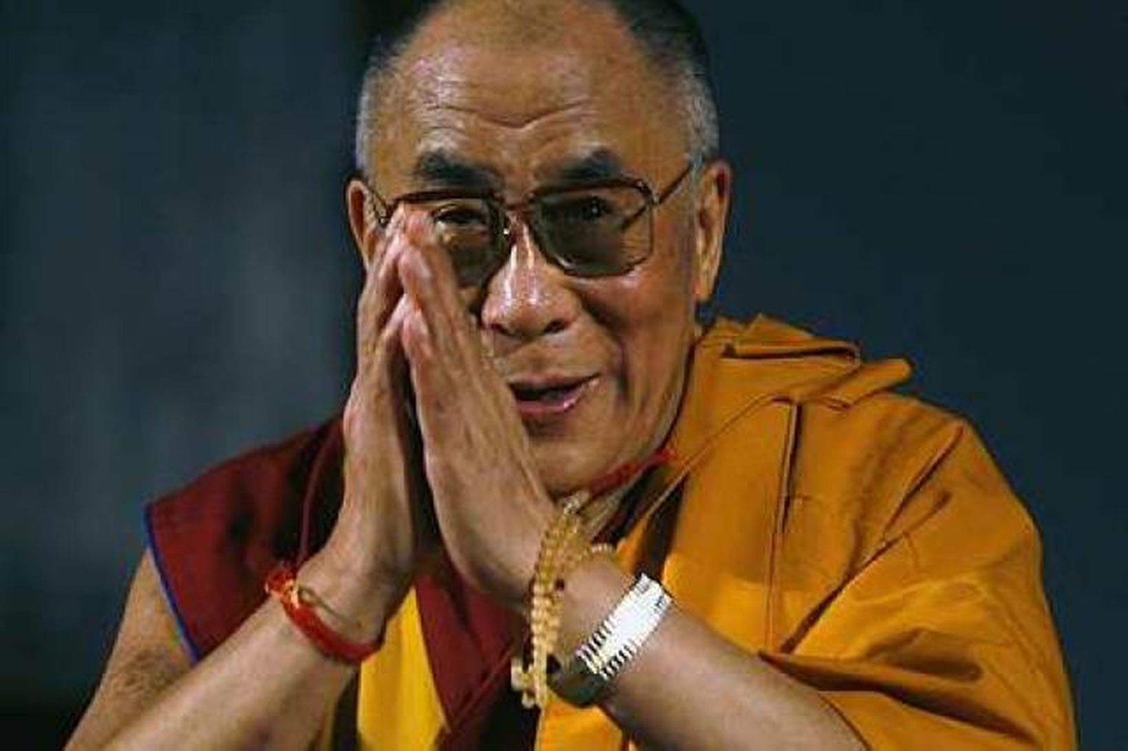 Dalai Lama, útlægur leiðtogi Tíbets.