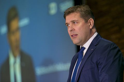 Finance Minister Bjarni Benediktsson.