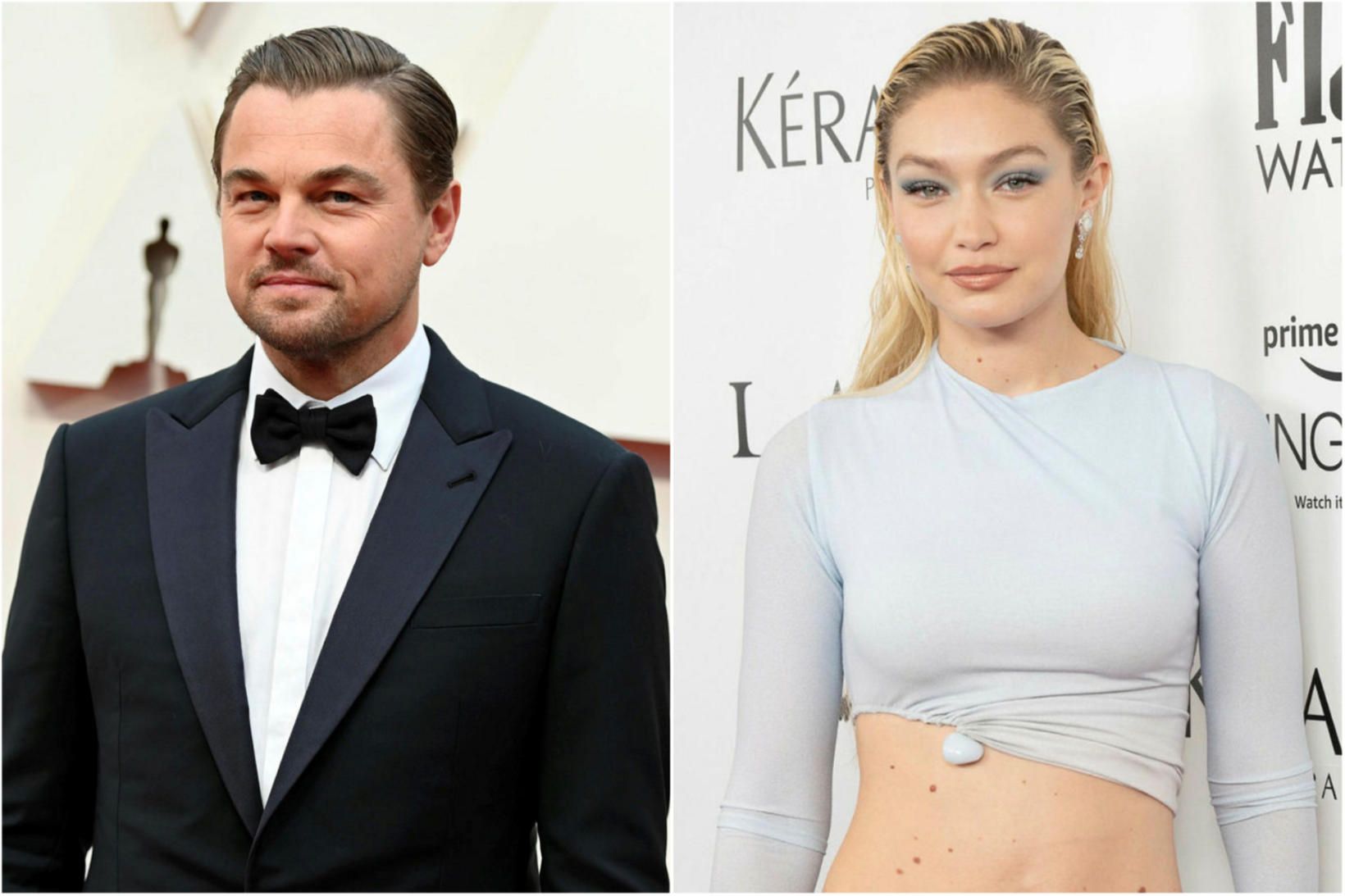 Leonardo DiCaprio og Gigi Hadid.