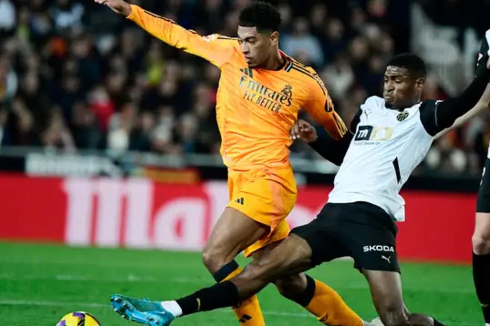 Cristhian Mosquera í leik gegn Real Madrid.