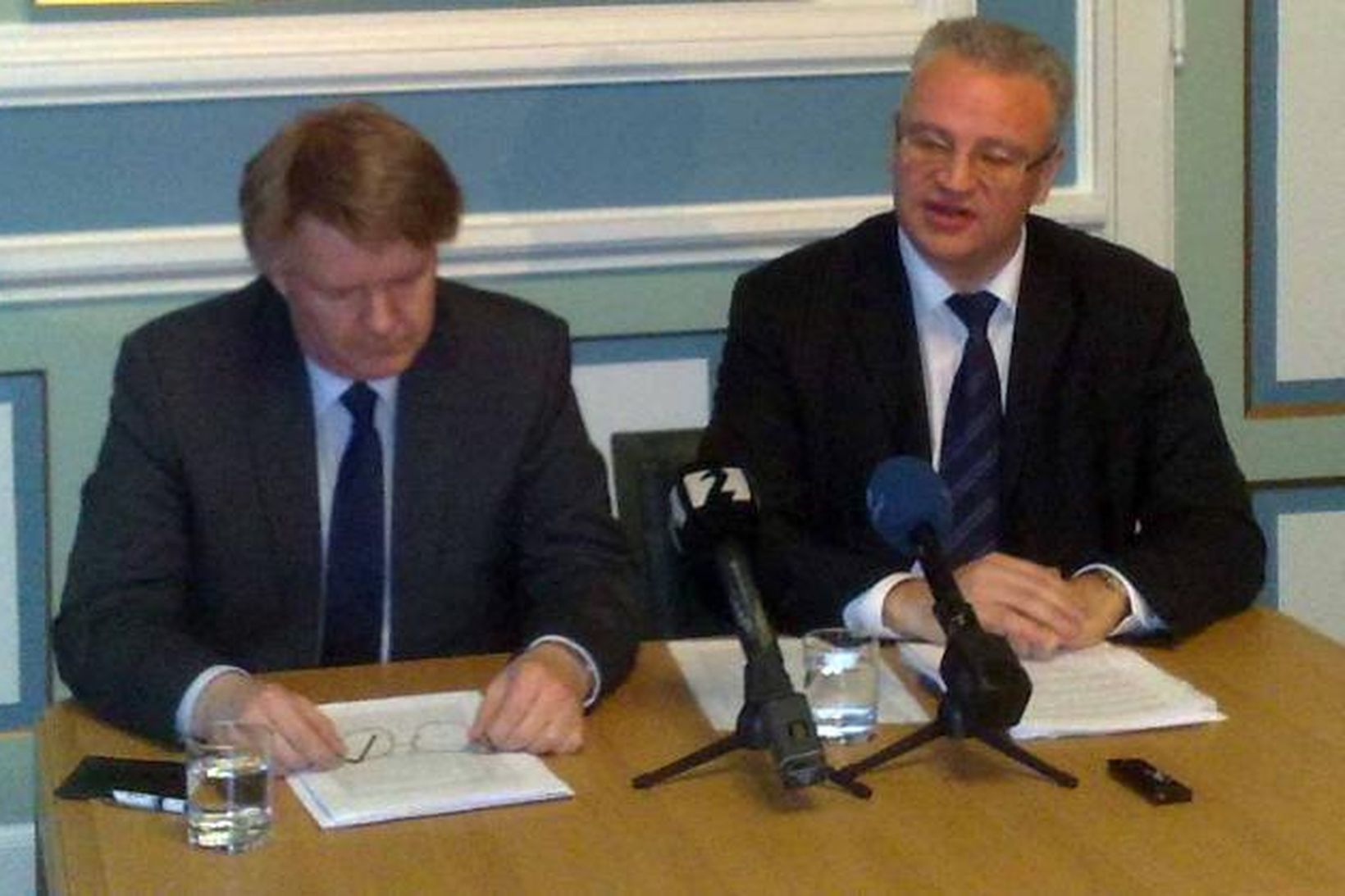 Tryggvi Gunnarsson og Páll Hreinsson sitja í rannsóknarnefnd Alþingis.