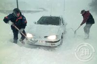 Óveður á Akureyri