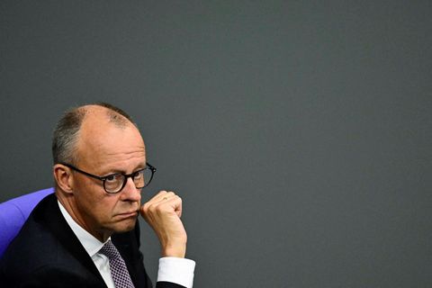 Friedrich Merz segir auknar fjárveitingar ekki til þess gerðar að gera Trump til geðs.