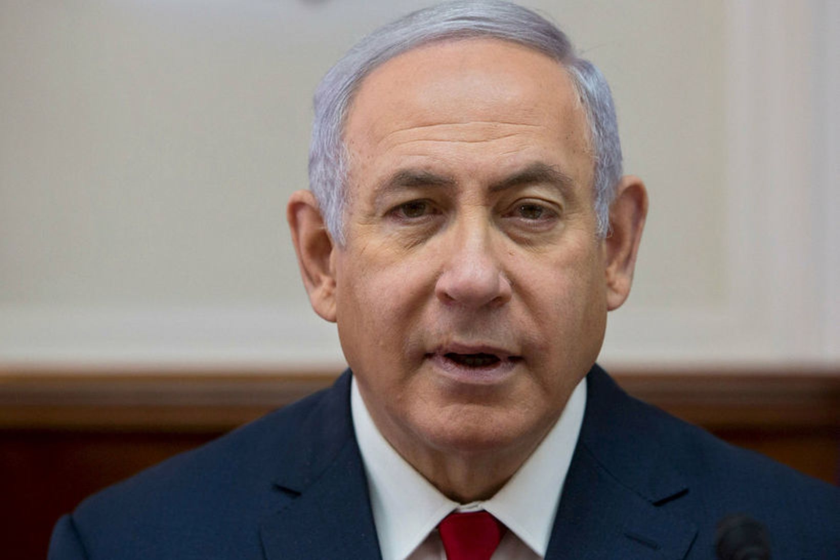 Benjamin Netanyahu, forsætisráherra Ísrael.