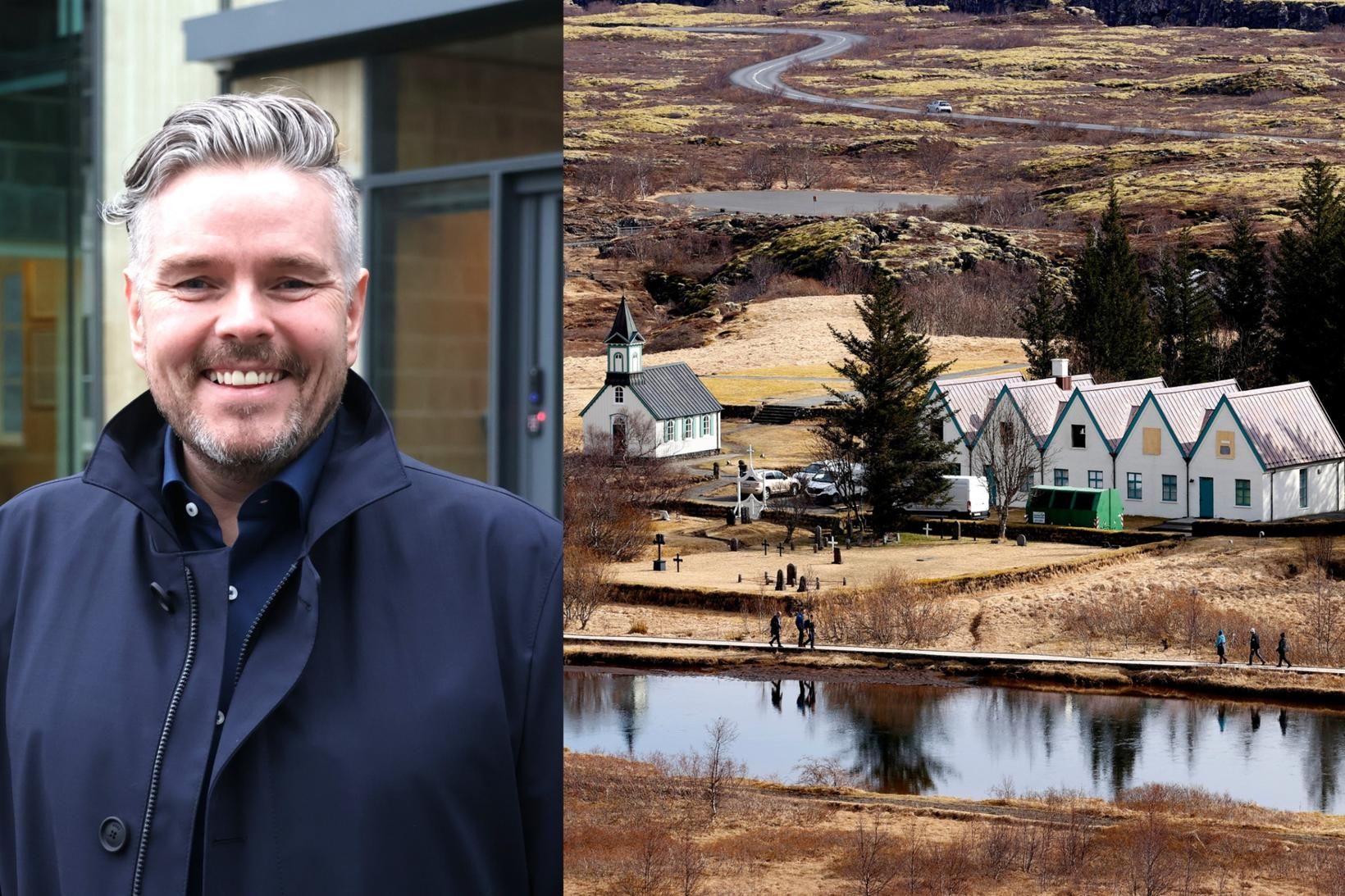 Lokanir eru nú þegar á Þingvöllum