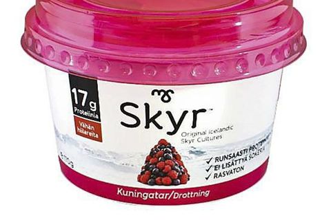 Skyr is a delicious low-fat and high-protein dairy product.