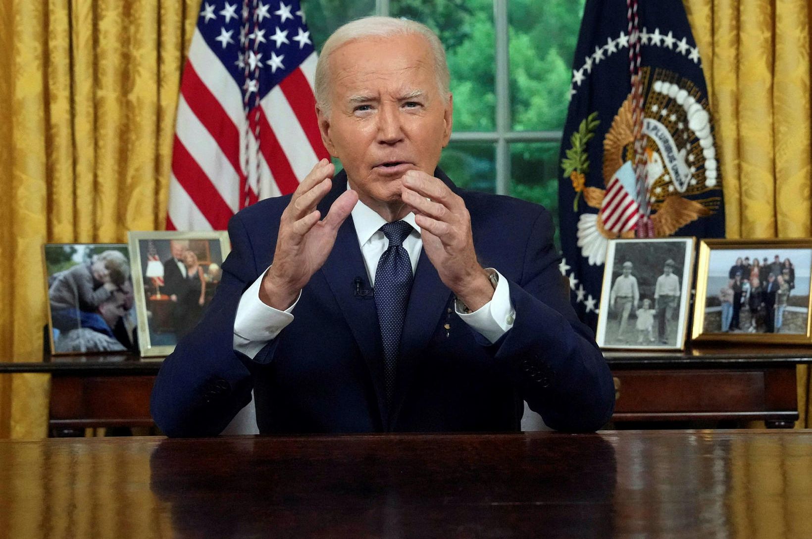 Demókratar með auglýsingaherferð gegn Biden