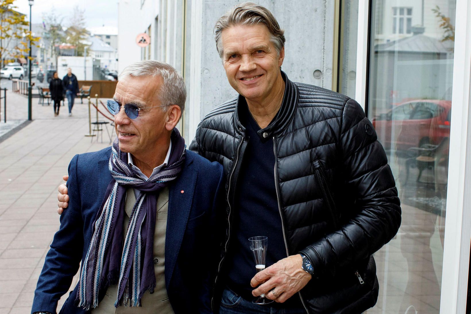 Kjartan Kristjánsson og Sævar Jónsson.