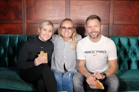 Linda Rakel Jónsdóttir, Gurrý Indriðadóttir og Ingi Torfi Sverrisson eru ánægð með þeirra góða samstarf …