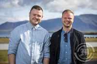 Davíð Ö. Símonarson og Ásgeir Vísir jóhannsson m. stefnumótaforrit