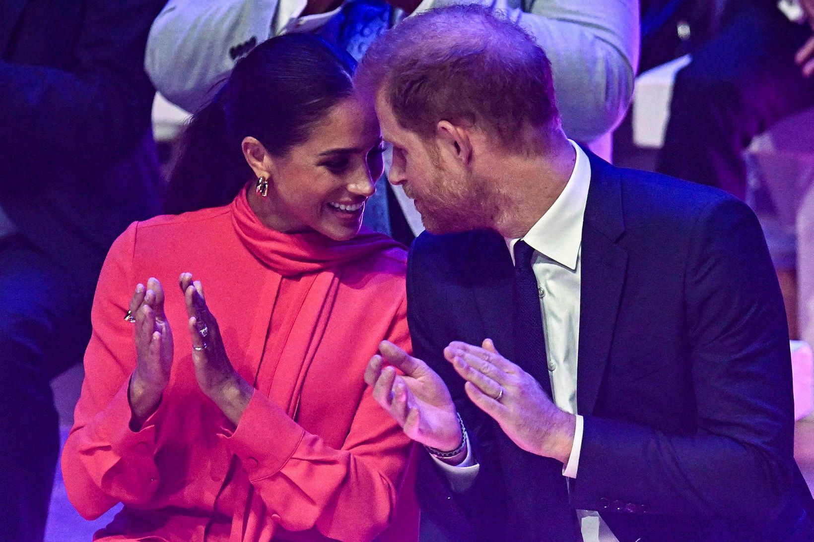 Meghan hertogaynja af Sussex og Harry Bretaprins eru líka á …