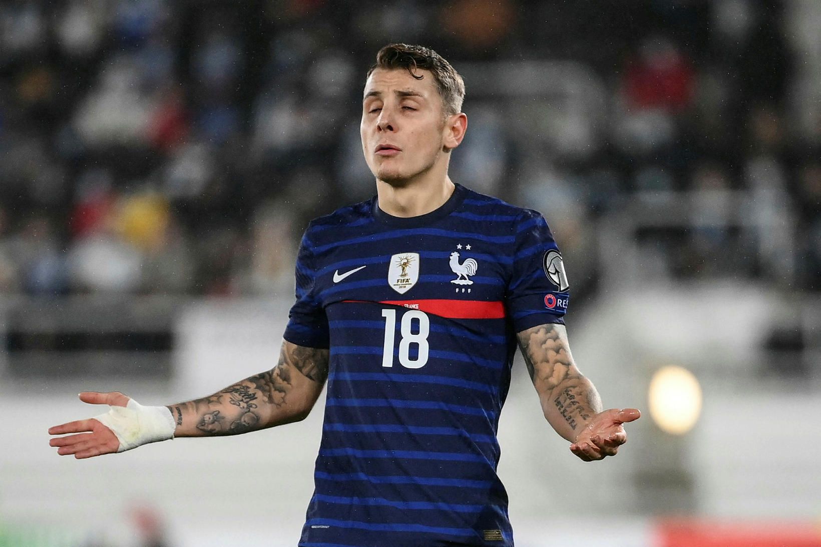 Lucas Digne er landsliðsmaður Frakklands.