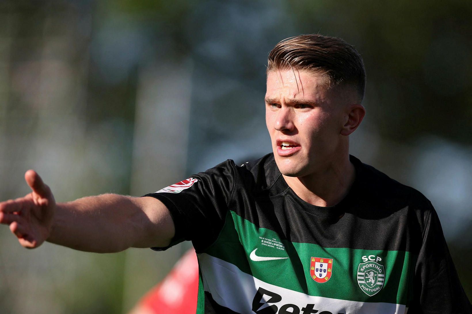 Viktor Gyökeres lék frábærlega í Portúgal í vetur og virðist …