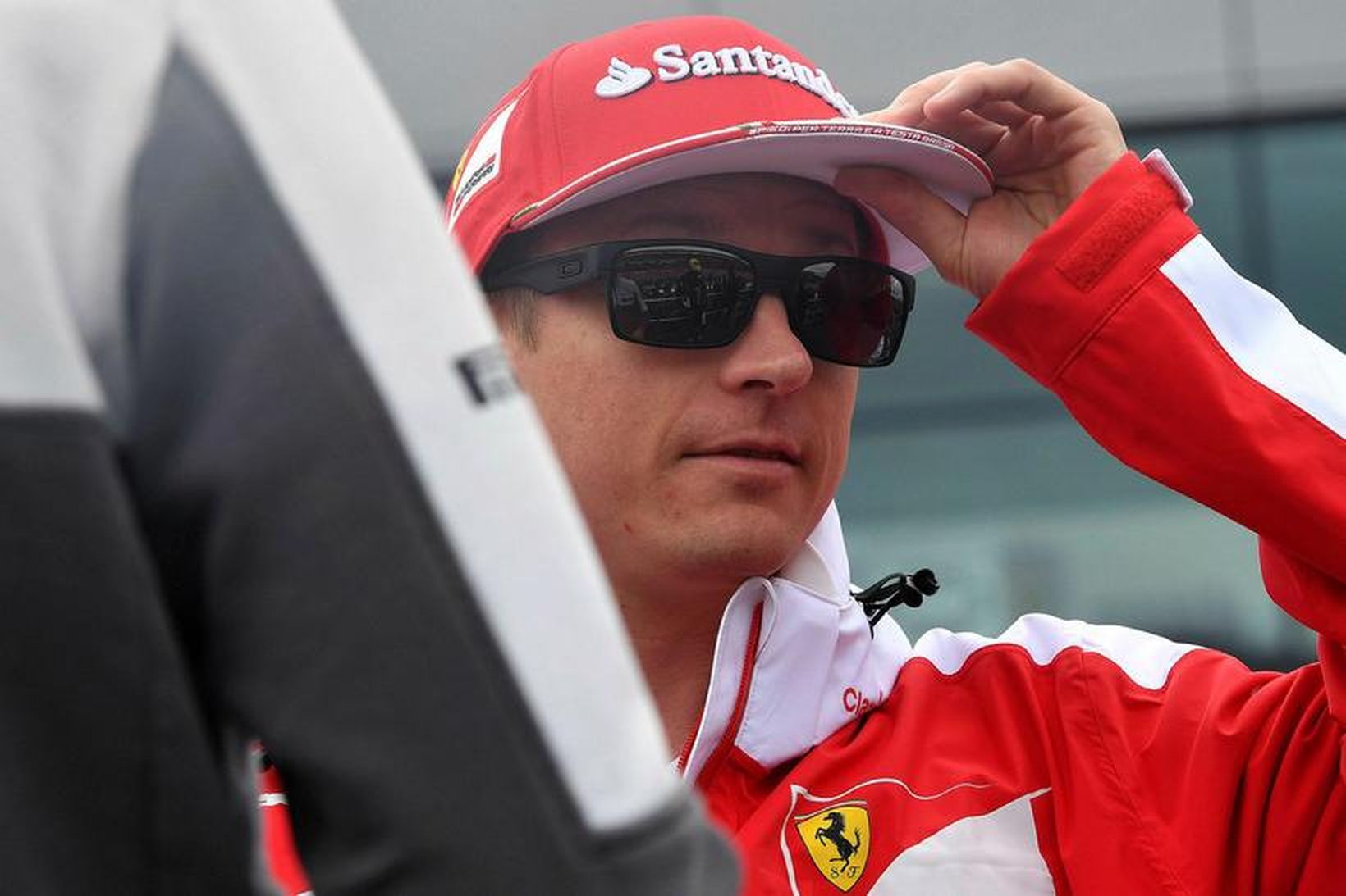 Kimi Räikkönen í Silverstone.