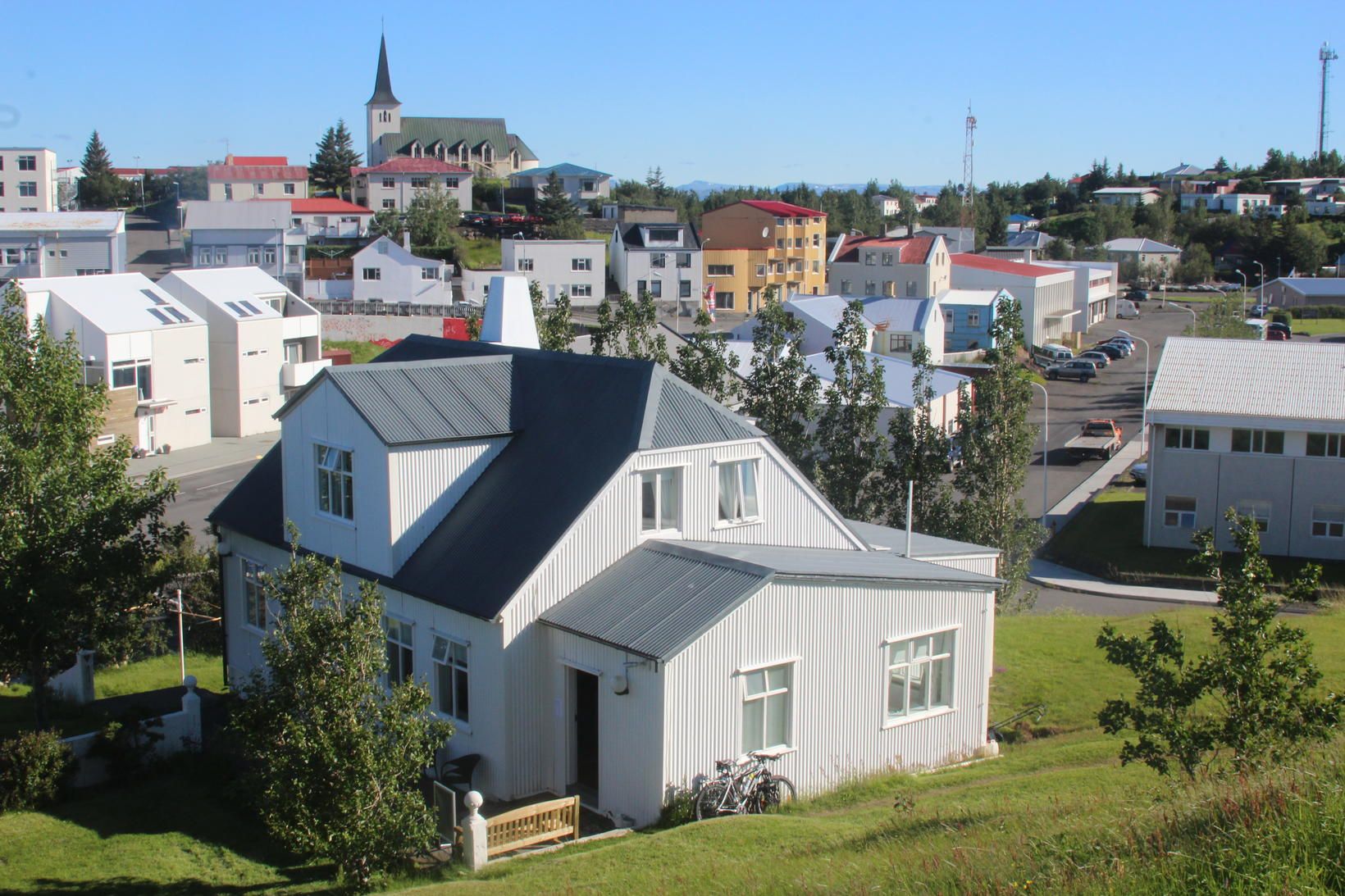 Íbúum í Borgarnesi er ráðlagt að bullsjóða neysluvatnið.