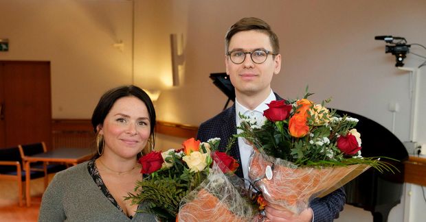 Ánægð Emilíana og Víkingur Heiðar voru einnig tilnefnd til verðlaunanna árið 2017 og sátu þá …