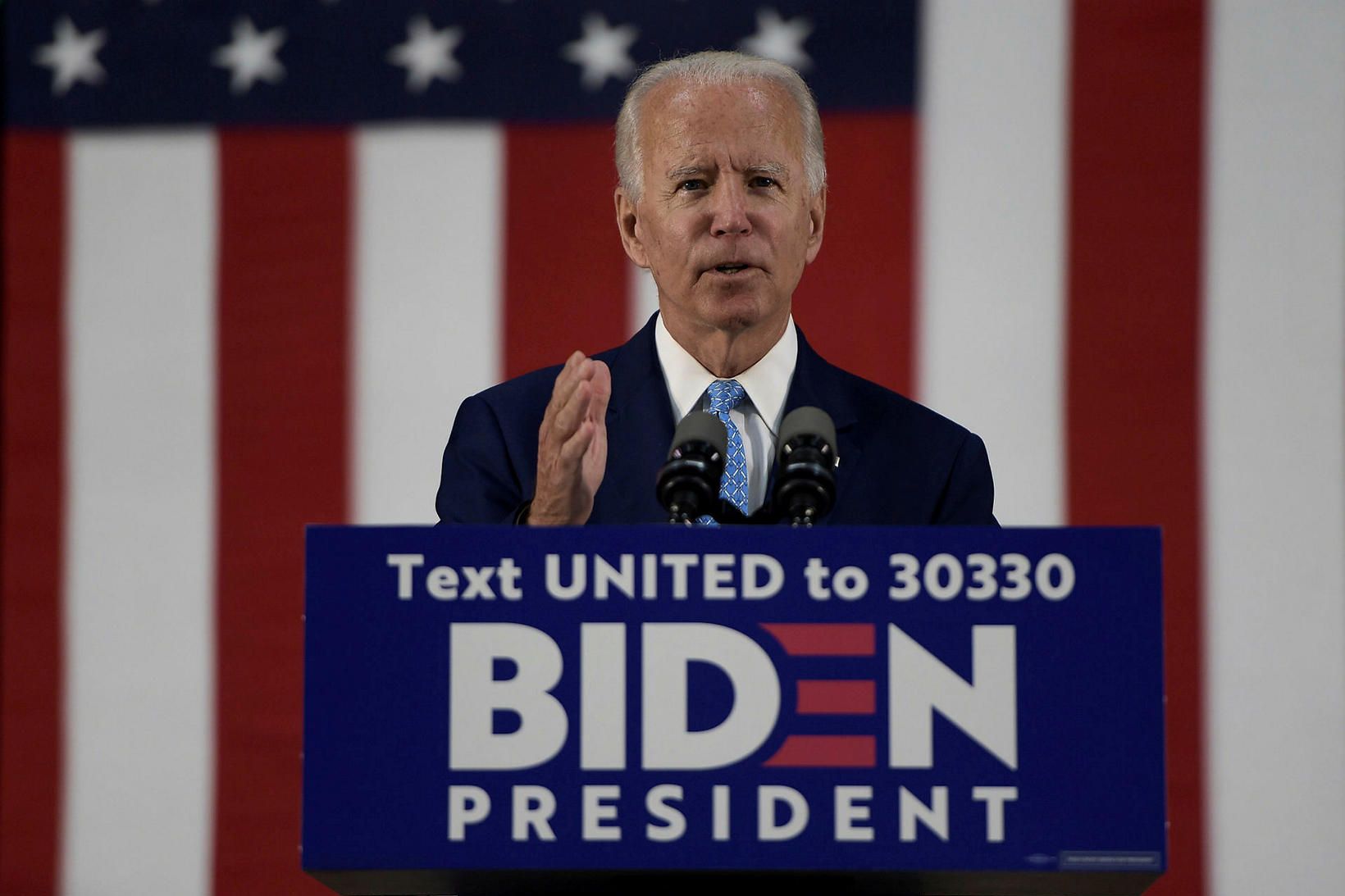 Joe Biden, fyrrum varaforseti Bandaríkjanna.