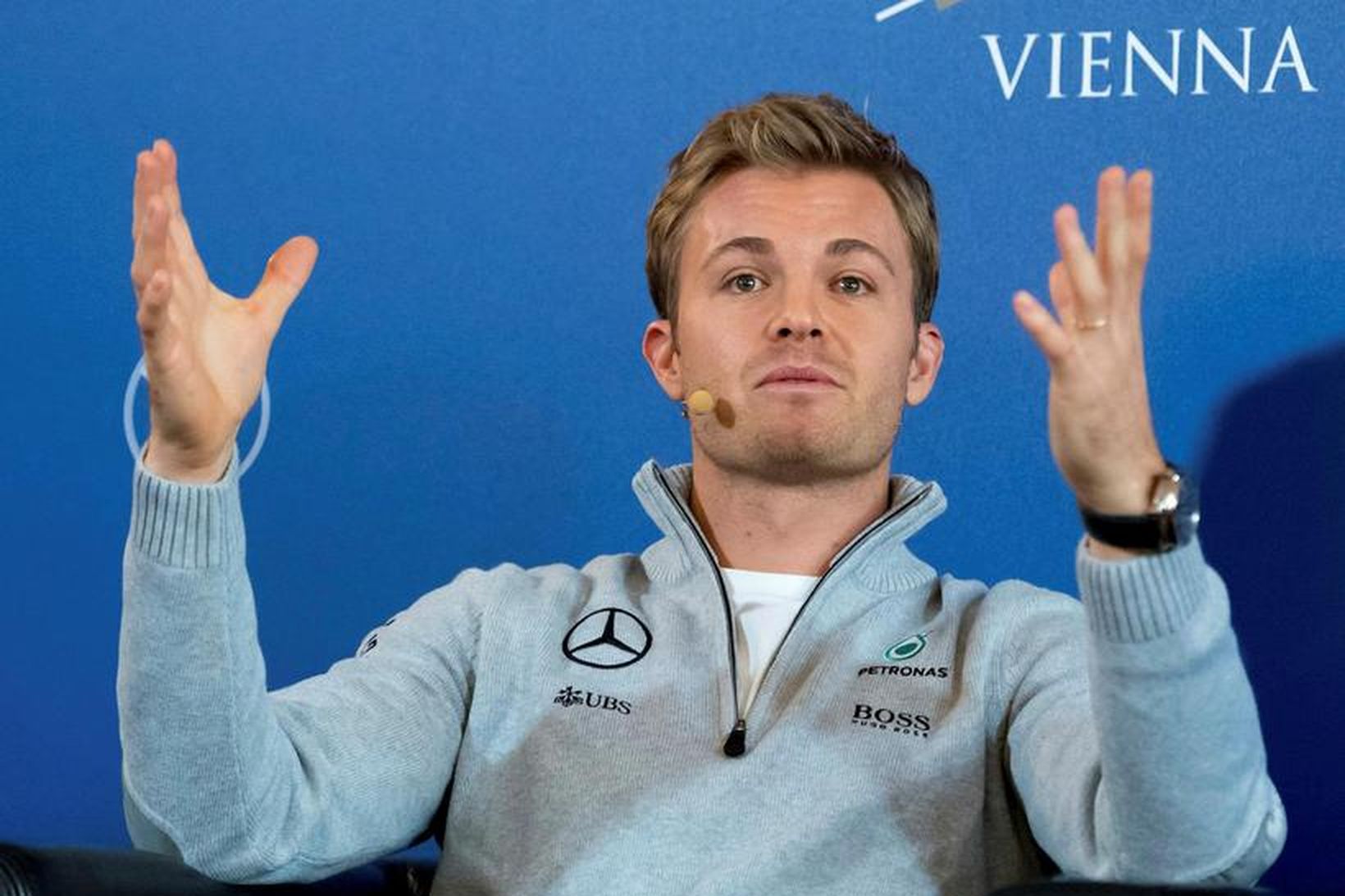 Nico Rosberg er heimsmeistari.