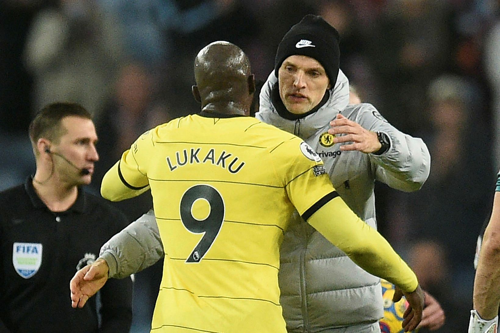 Romelu Lukaku og Thomas Tuchel.