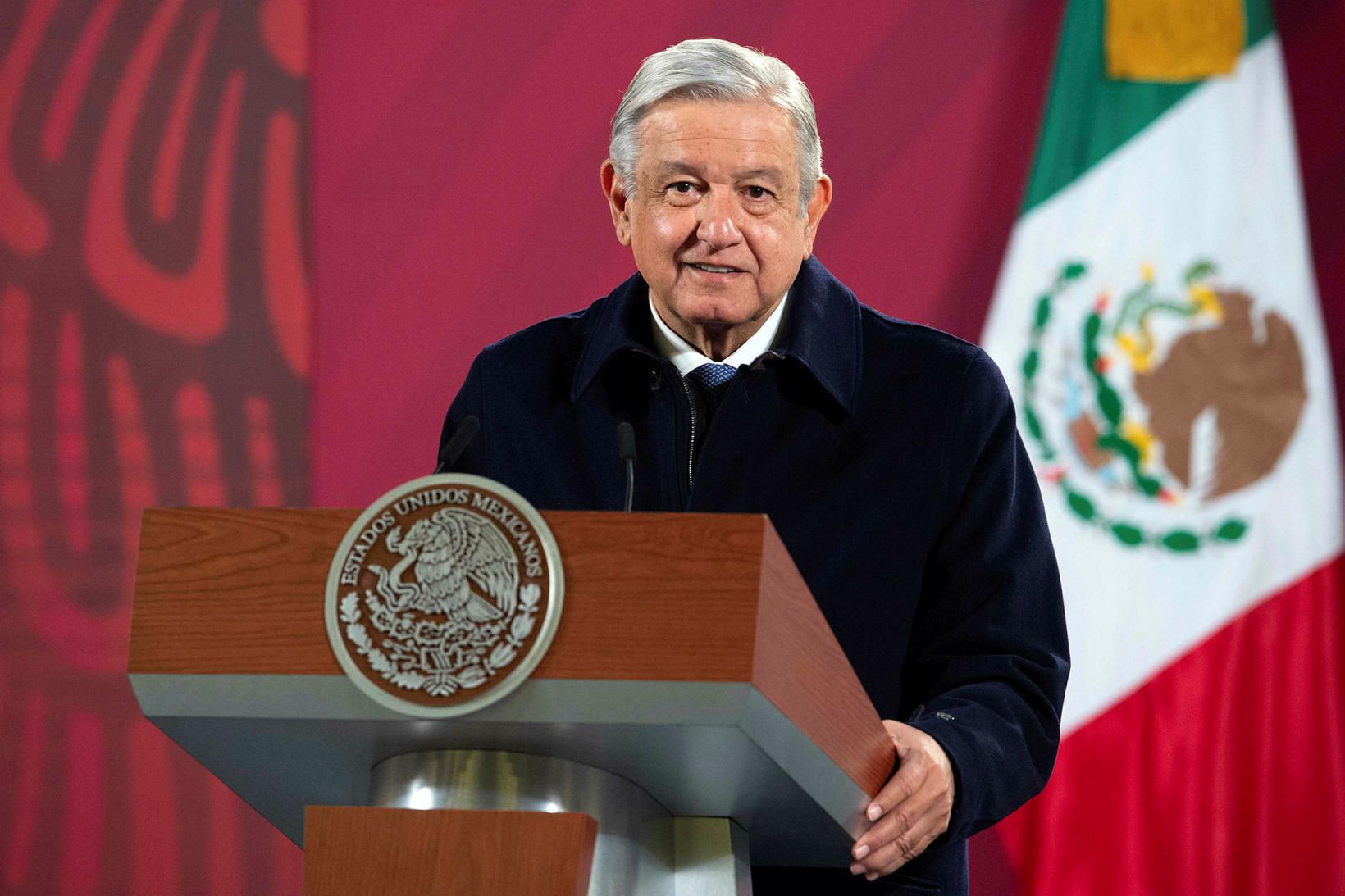 Andres Manuel López Obrador, forseti Mexíkó.