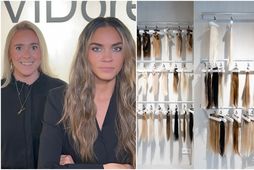 Hildur Ösp Gunnarsdóttir og Agnesa Andreudóttir Sadiku eigendur ViDoré &#8211; Hársnyrti- og hárlengingastofu.