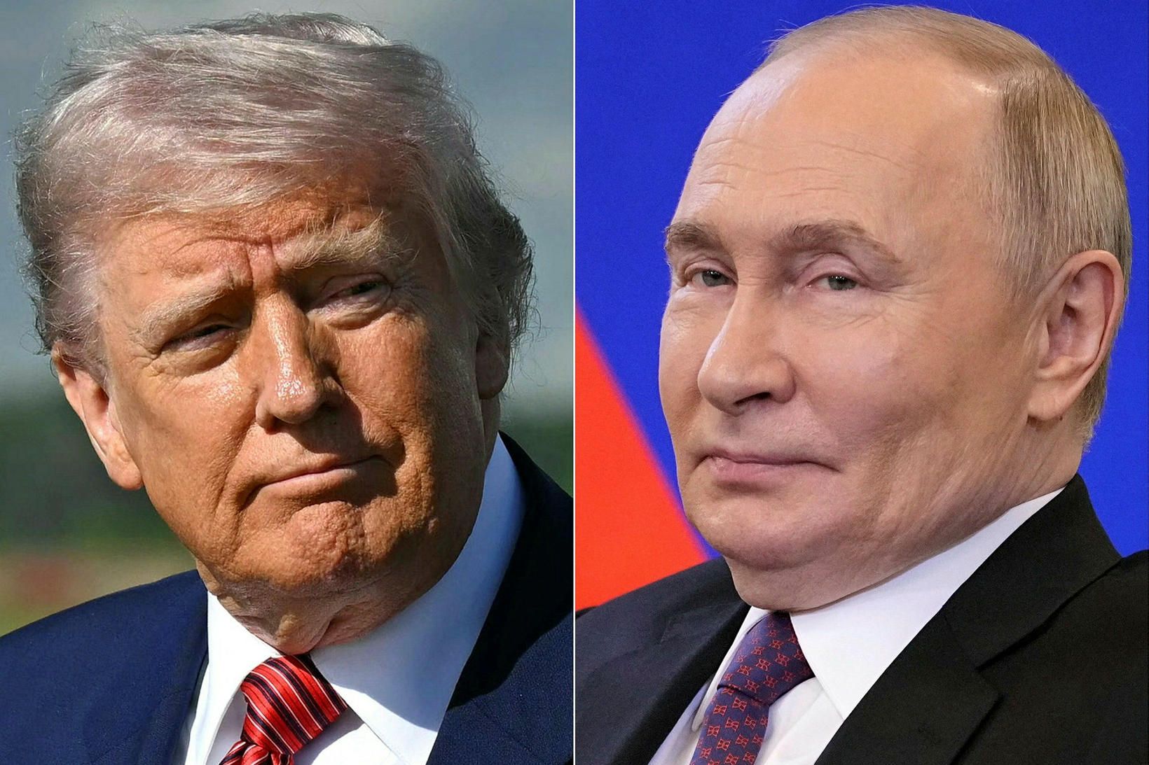Samband Donalds Trumps og Vladimírs Pútíns hefur stirðnað að undanförnu.