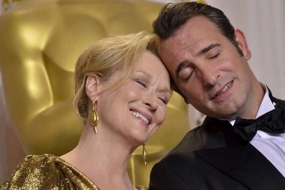 Meryl Streep og Jean Dujardin hlutu óskarsverðlaun fyrir bestan leik í aðalhlutverki. Hátíðin fór að …