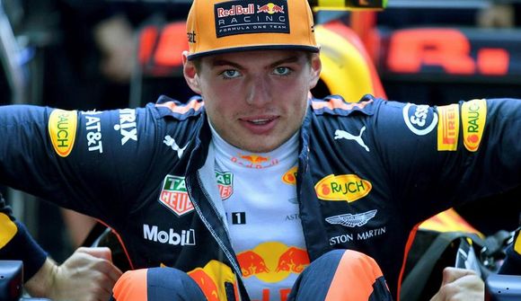 Fékk sér kaffibolla með Verstappen