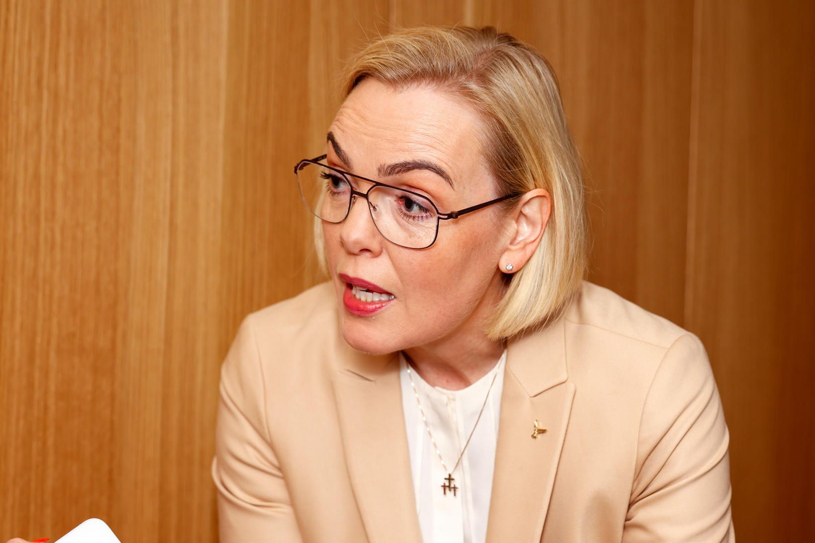 Guðrún Hafsteinsdóttir dómsmálaráðherra.