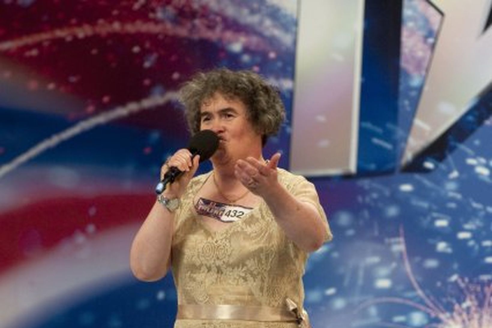 Skoska söngkonan Susan Boyle.