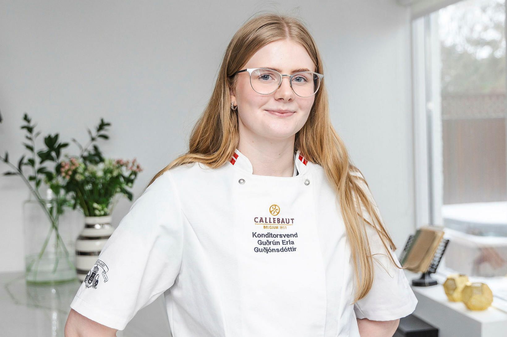 Guðrún Erla Guðjónsdóttir bakari og konditor kom með þessa himnesku …