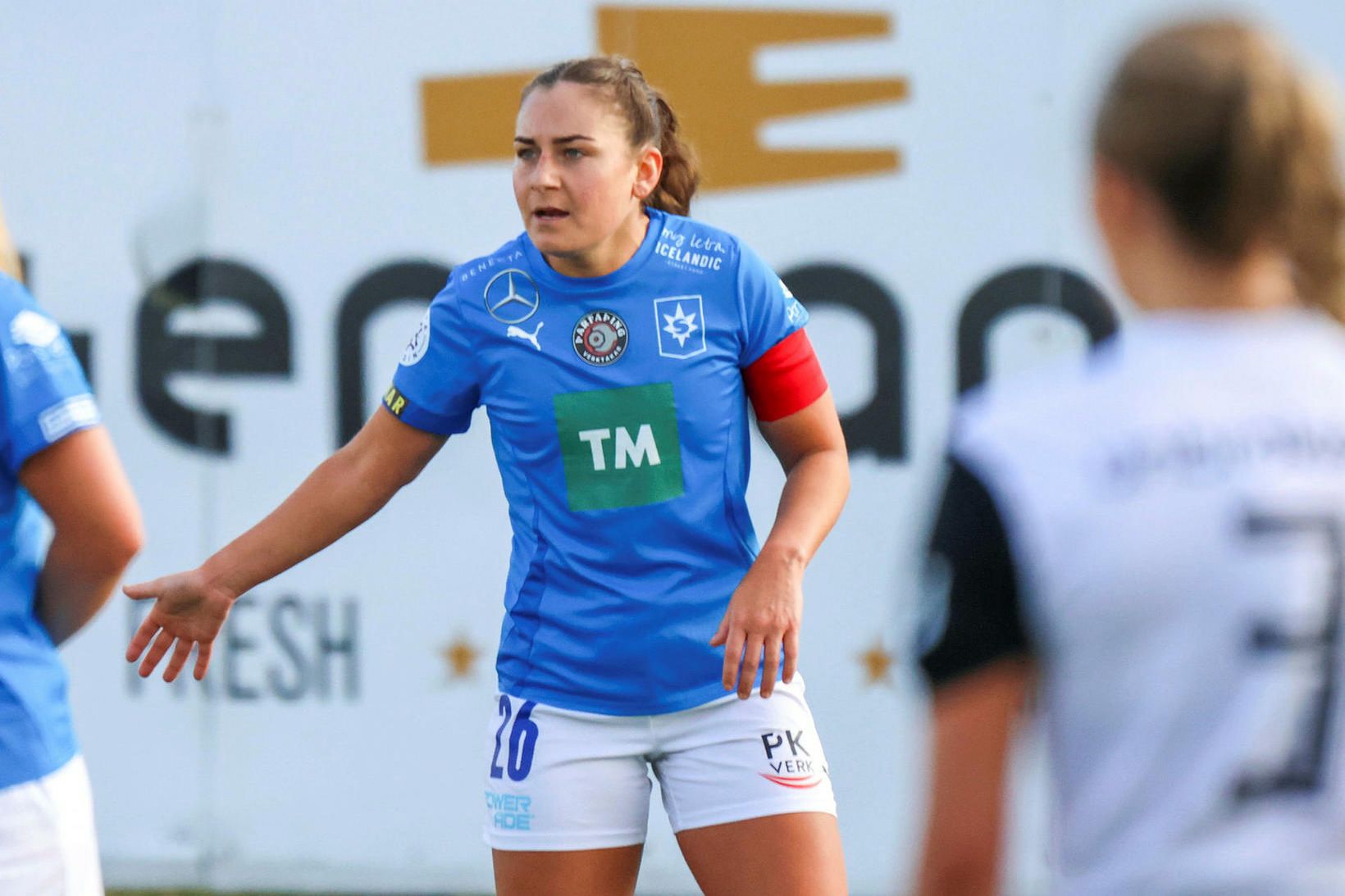 Andrea Mist Pálsdóttir er komin með 200 deildaleiki á ferlinum.