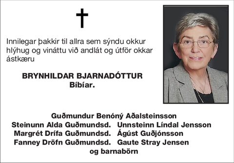 Brynhildar Bjarnadóttur