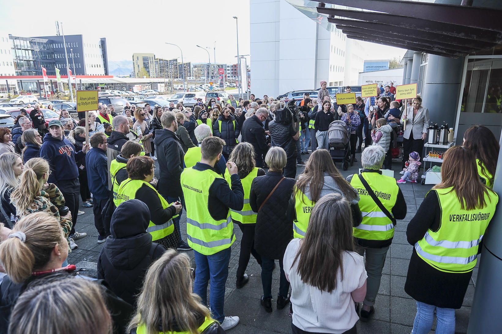 Félagsfólk BSRB hefur samþykkt kjarasamninginn í atkvæðagreiðslu.