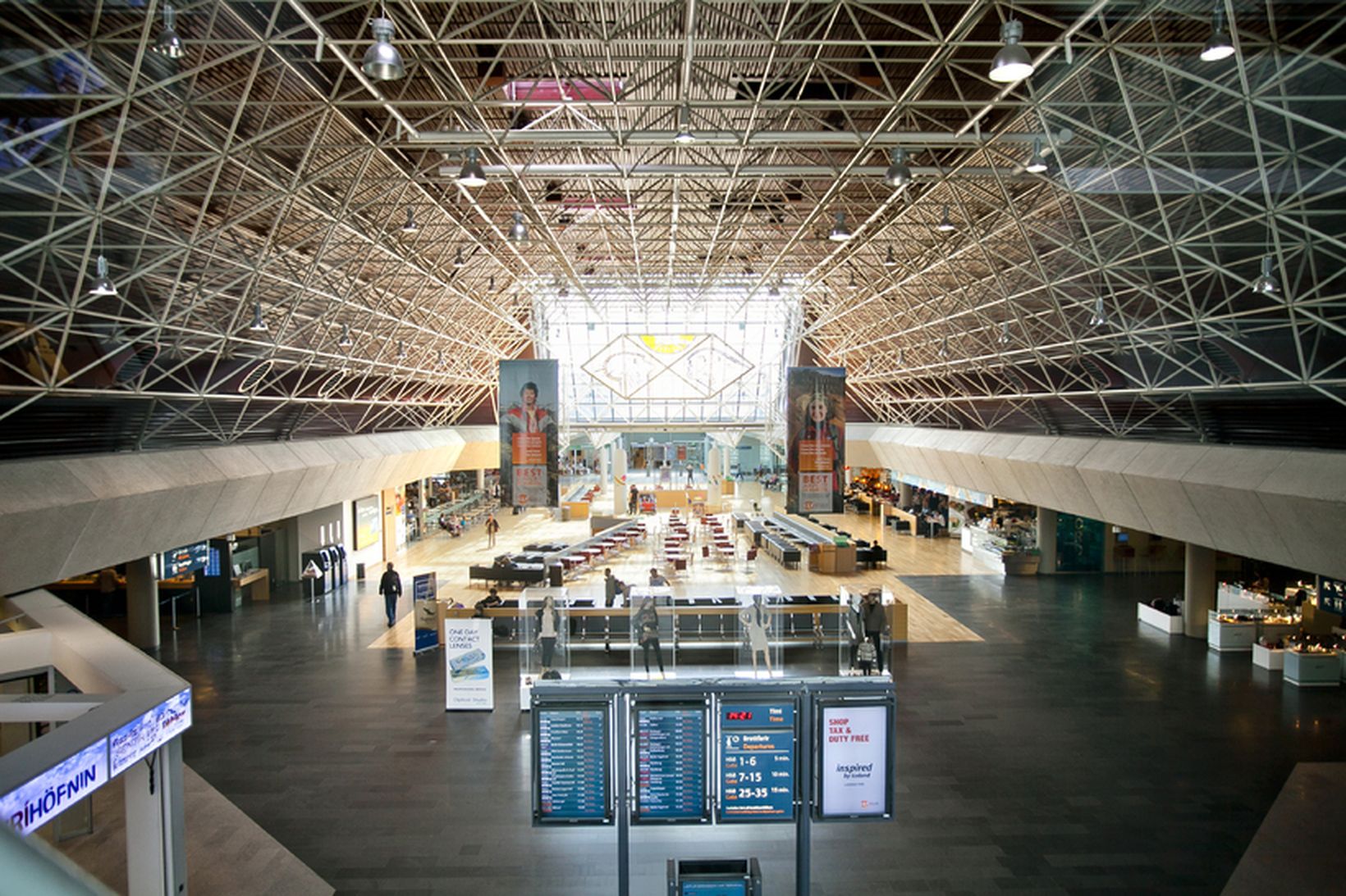 Keflavík International Airport.