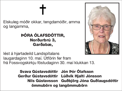Þóra Ólafsdóttir,