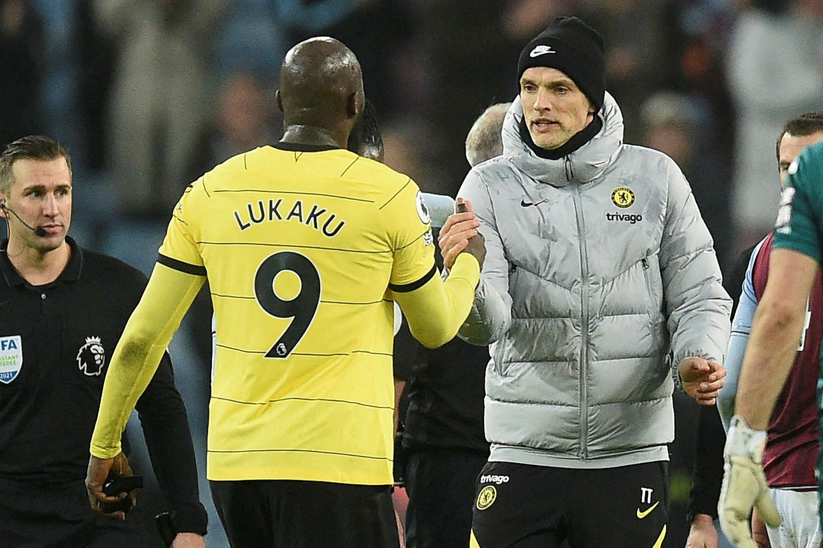 Romelu Lukaku og Thomas Tuchel.