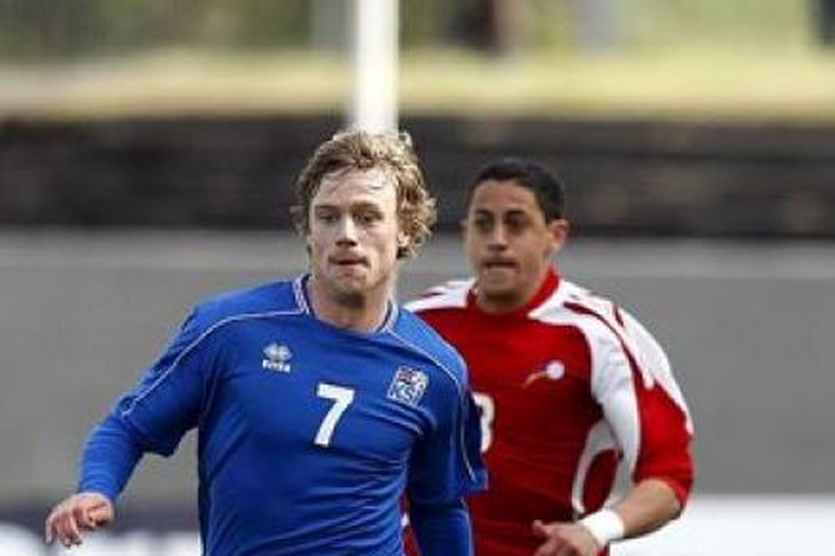 Arnór Smárason leikmaður U21 árs landsliðsins.